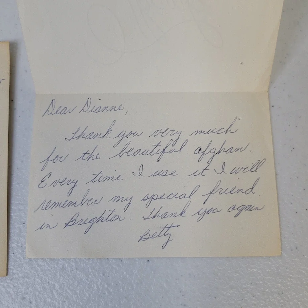 VTG Hallmark Greeting Cards 1967 Teacher Appreciation Thank You Note Ephemera